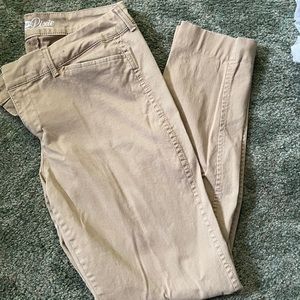 Old navy tan colored pixie pant